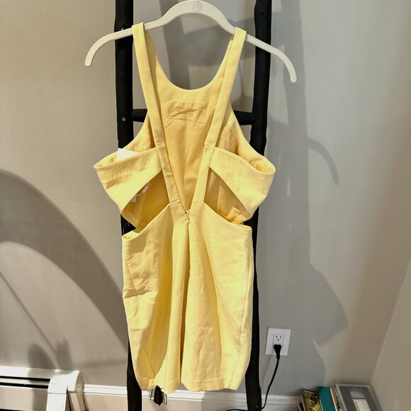 Likely Yellow Mini Dress - Picture 1 of 4